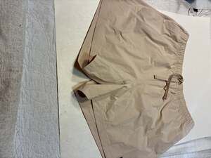 REI Co-op Tan Drawstring Hiking Shorts
